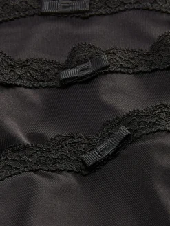 Pack 3 Cuecas Hipster Microfibra Rebordo Renda