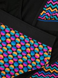 Pack 5 Cuecas Padrão Geométrico Sortidas