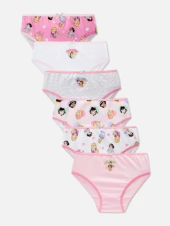 Pack 6 Cuecas Princesas Disney
