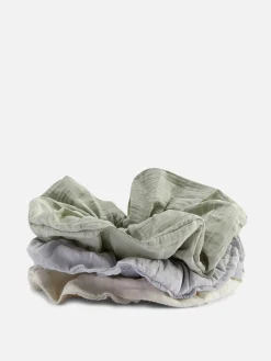 Pack 3 Elásticos Cabelo Texturados