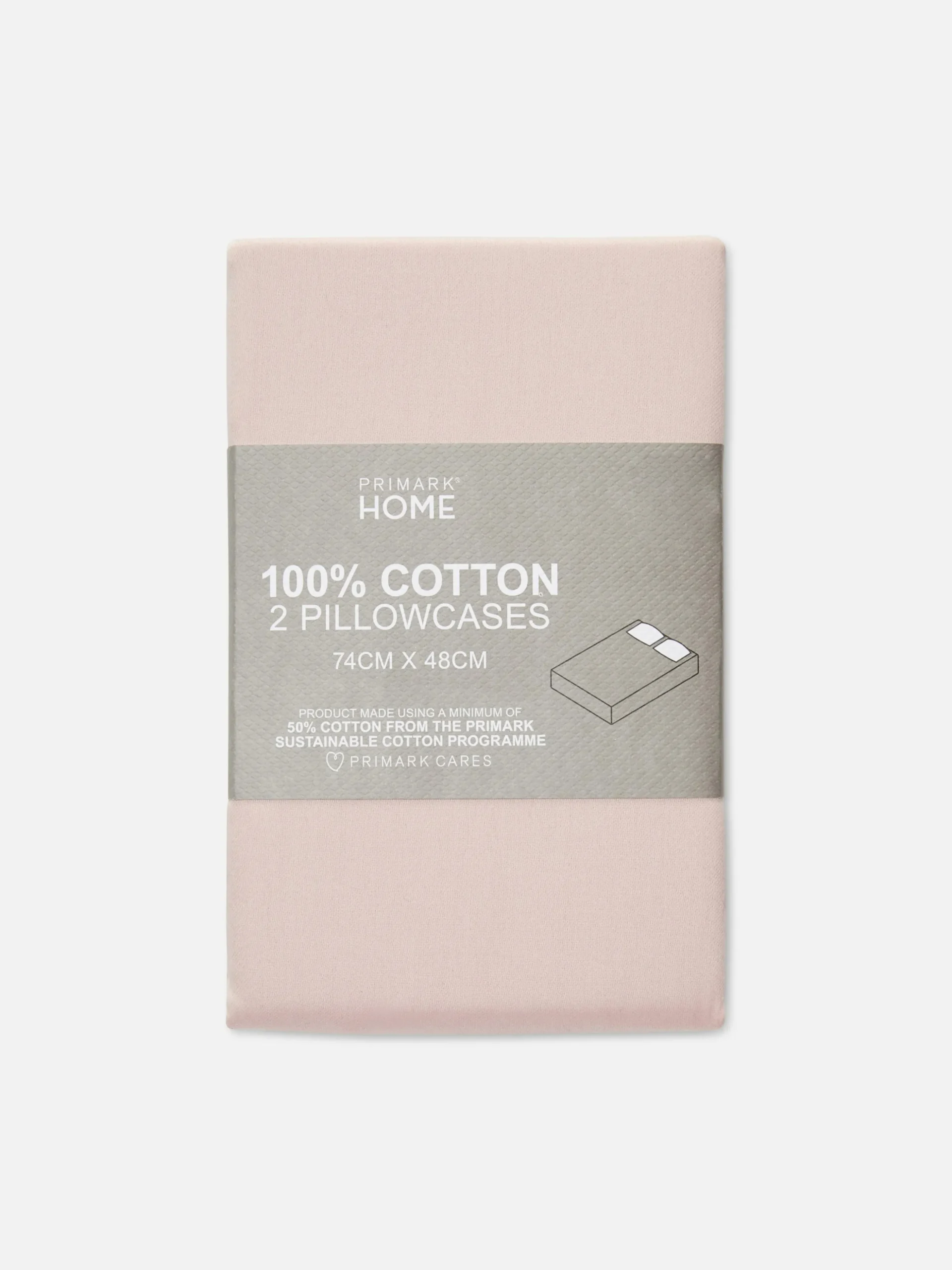 Pack 2 Fronhas Almofada Algodão