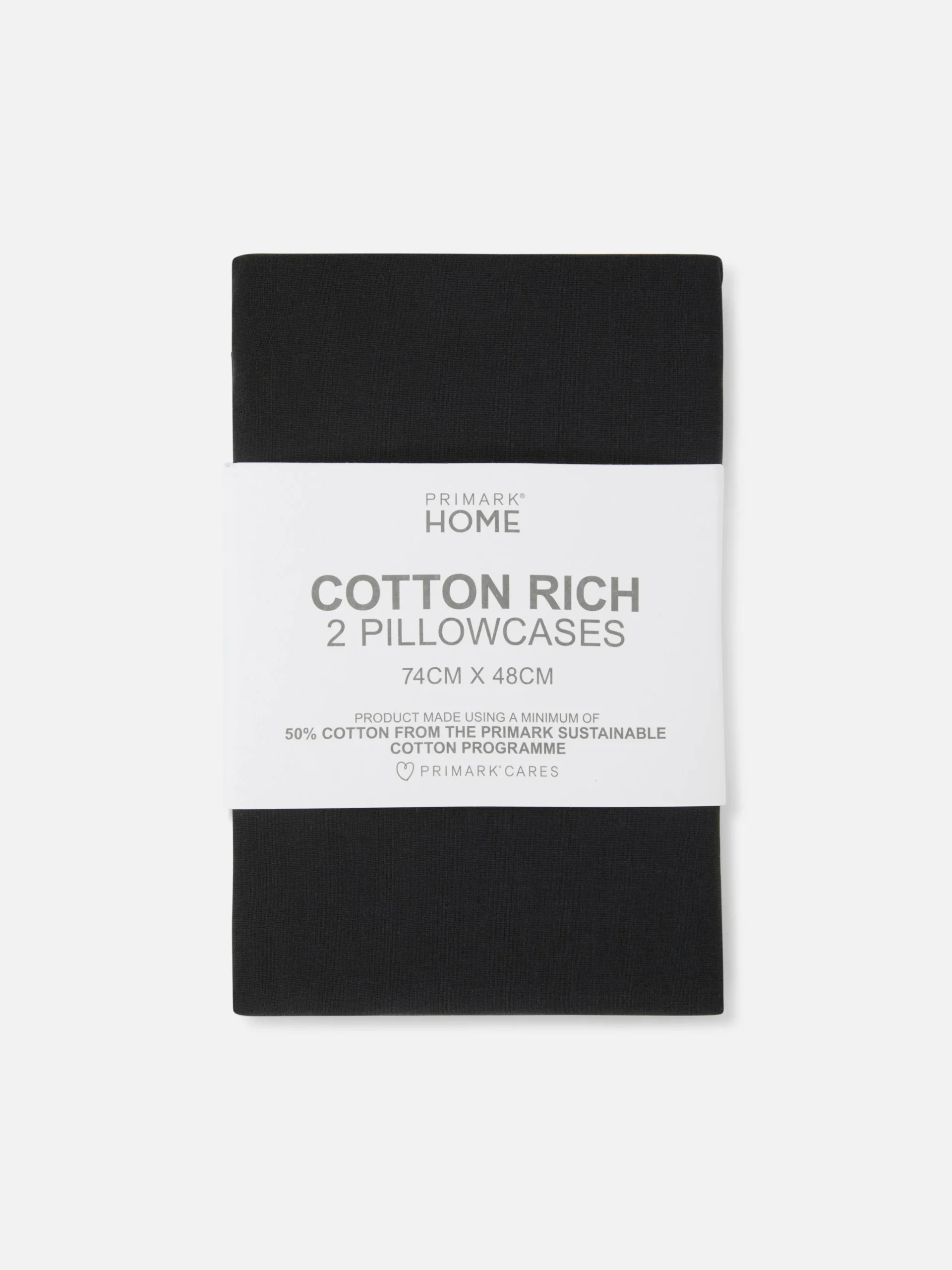 Pack 2 Fronhas Essenciais Preto