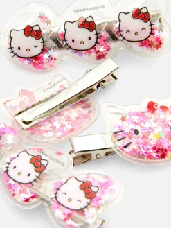 Pack 4 Ganchos Cabelo Hello Kitty