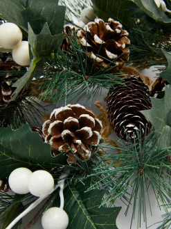 Pack 6 Grinaldas Natal Laço/bagas