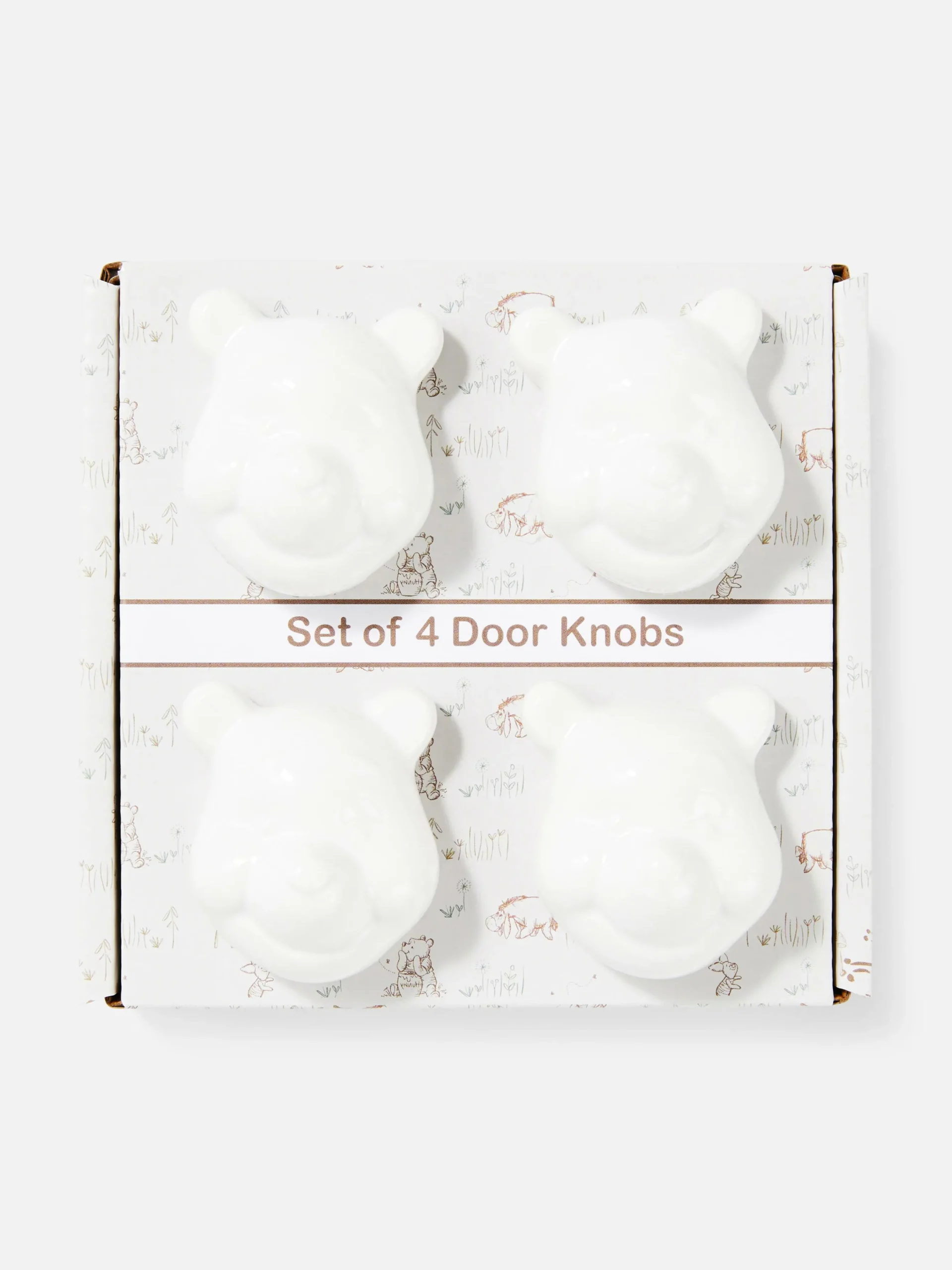 Pack 4 Maçanetas Disney Winnie The Pooh