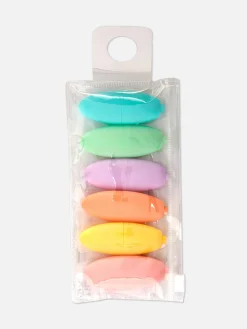 Pack 6 Marcadores Fluorescentes Mini