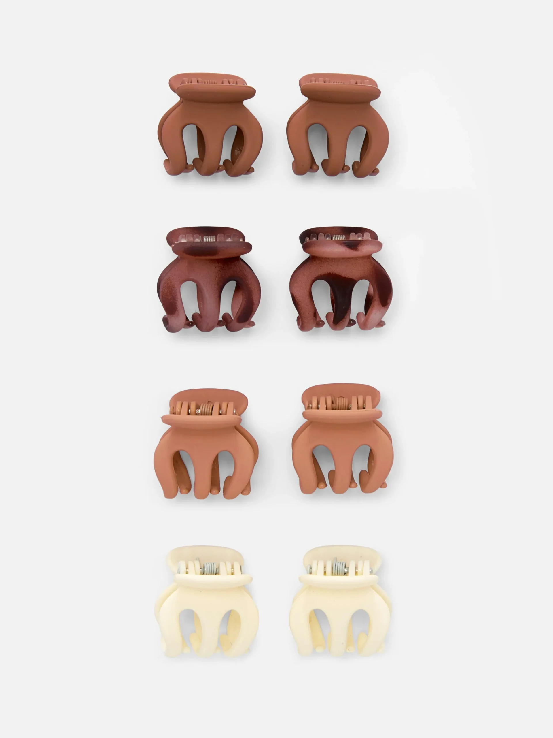 Pack 8 Molas Cabelo Mini