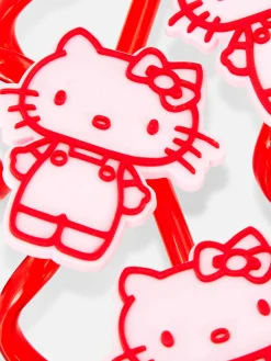 Pack 4 Palhinhas Espirais Hello Kitty