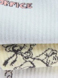 Pack 3 Pares Meias Cano Médio Disney Donald Pateta