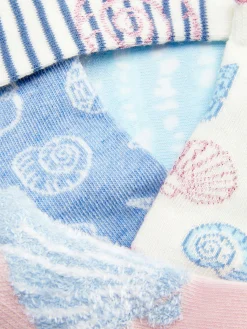 Pack 5 Pares Meias Desporto Sortidas Conchas