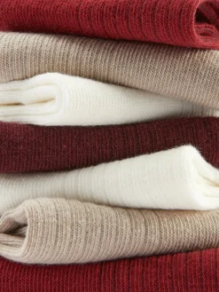 Pack 7 Pares Meias Desporto Cores Sortidas