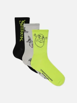 Pack 3 Pares Soquetes Shrek