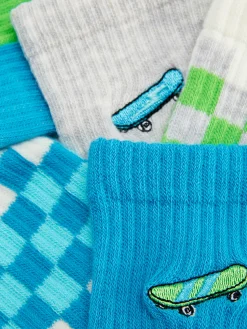 Pack 5 Pares Soquetes Skate