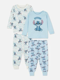 Pack 2 Pijamas Manga Comprida Disney Stitch