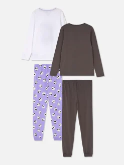 Pack 2 Pijamas Manga Comprida Disney Tim Burton O Estranho Mundo De Jack