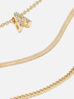 Pack 3 Pulseiras Inicial Brilhantes