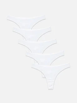 Pack 5 Tangas Algodão Básicas