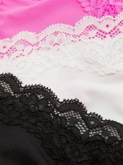 Pack 3 Tangas Detalhe Renda