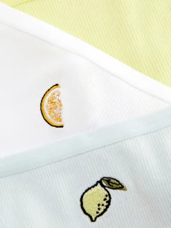 Pack 3 Tangas Fio Dental Bordadas