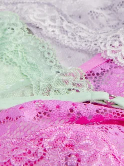 Pack 3 Tangas Fio Dental Renda