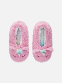 Pantufas Estilo Pezinhos Unicórnio