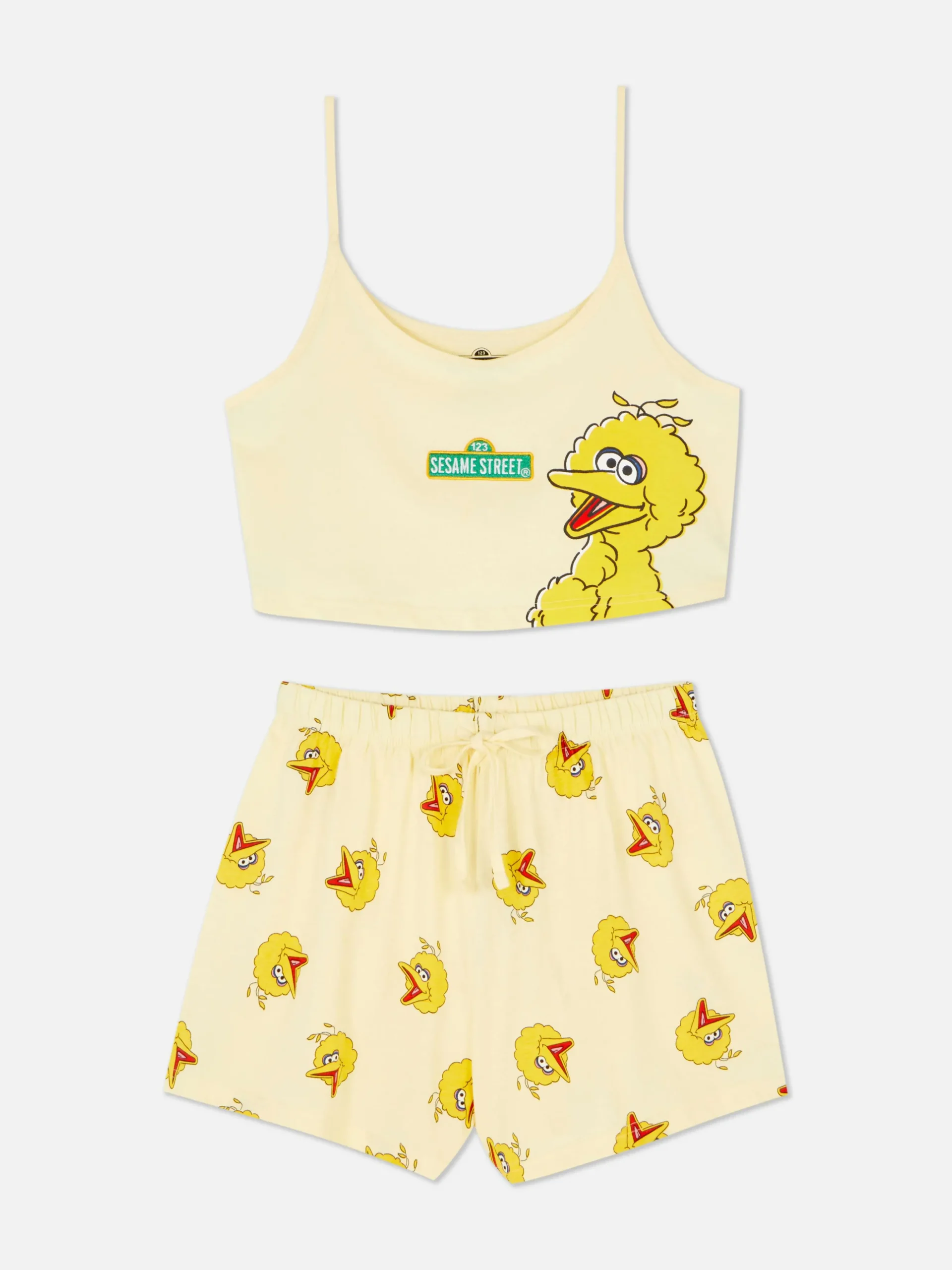 Pijama Calções Rua Sésamo