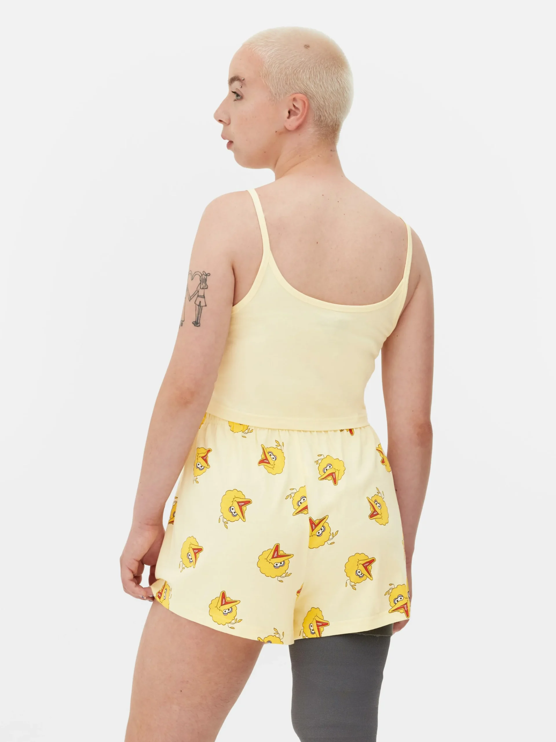 Pijama Calções Rua Sésamo