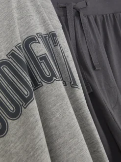 Pijama Malha Estampado Goodnight