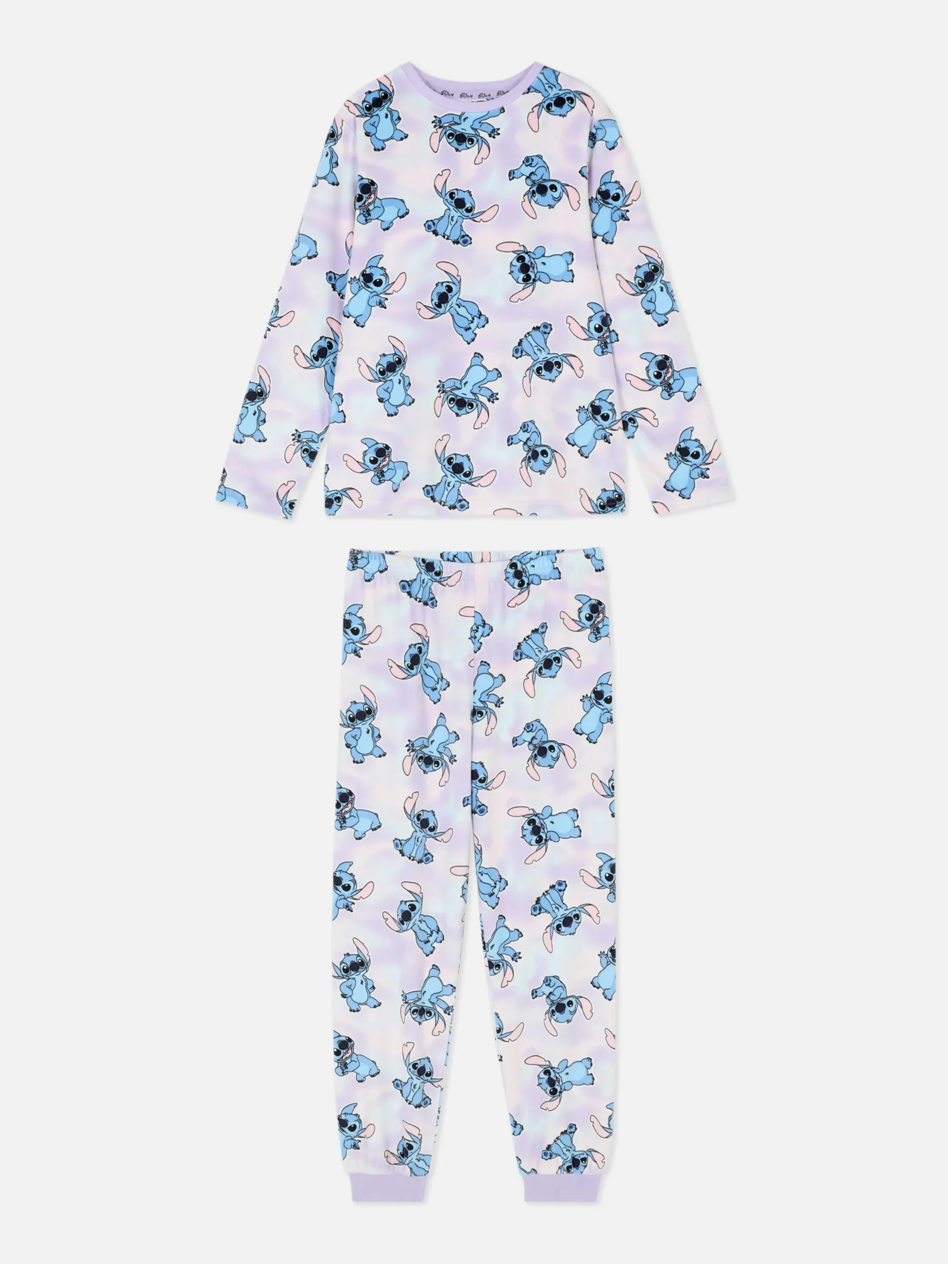 Pijama Manga Comprida Disney Lilo & Stitch