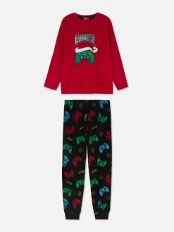 Pijama Manga Comprida Game Controller