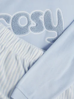 Pijama Manga Comprida Slogan