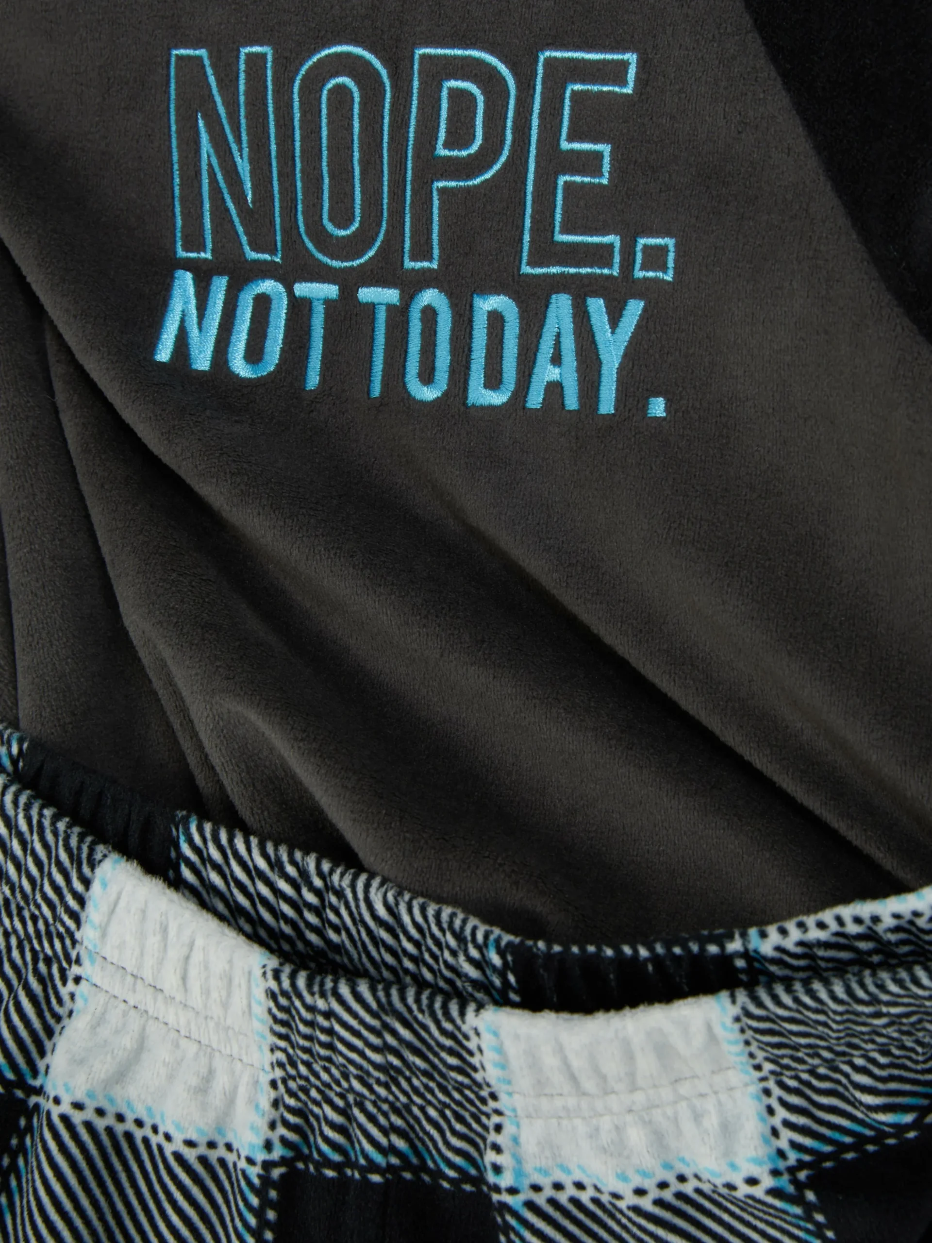 Pijama Veludo Xadrez