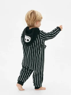 Pijama-macacão Disney Tim Burton O Estranho Mundo De Jack Bebé