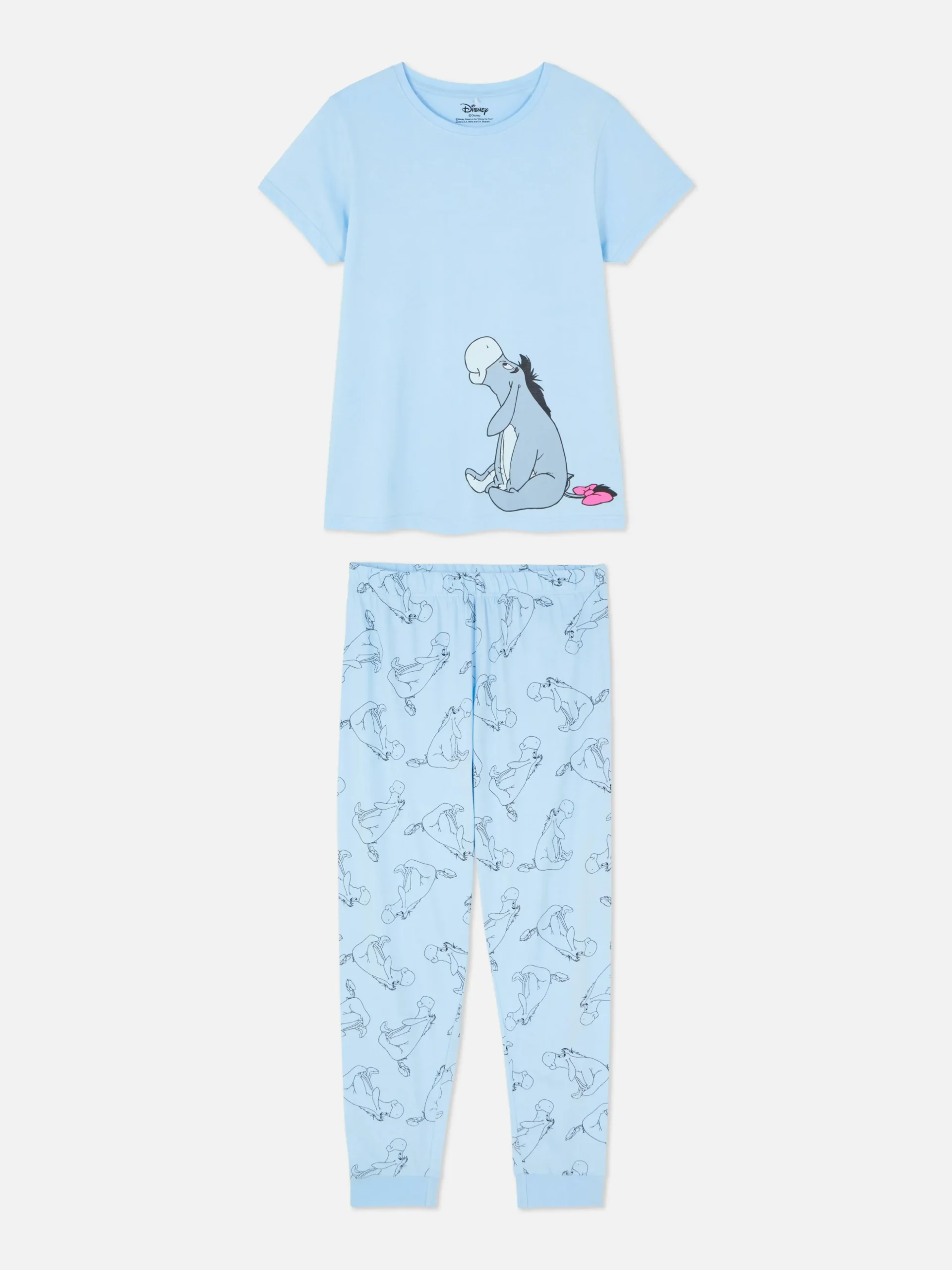 Pijamas T-shirt Personagens Disney