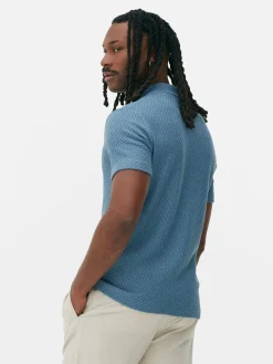 Polo Malha Texturada Kem