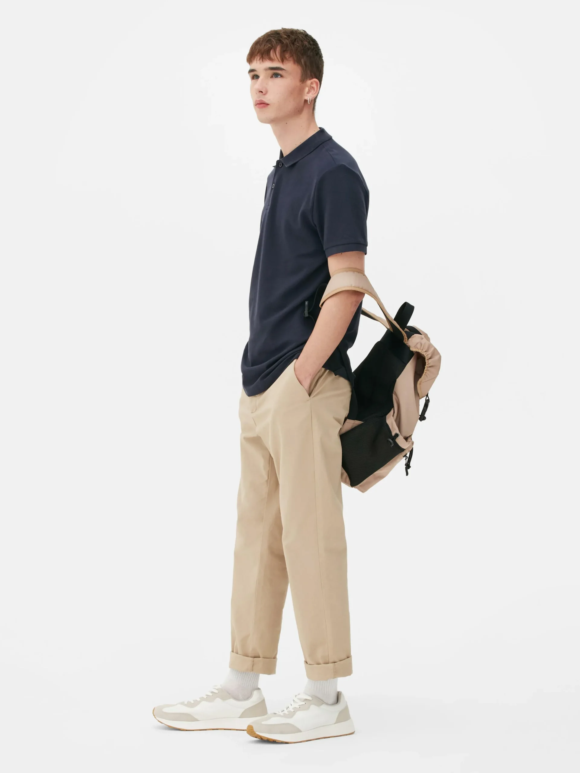 Polo Manga Curta Piqué