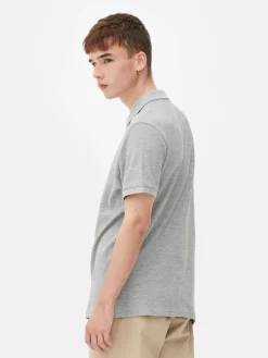 Polo Manga Curta Piqué