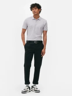 Polo Manga Curta Piqué