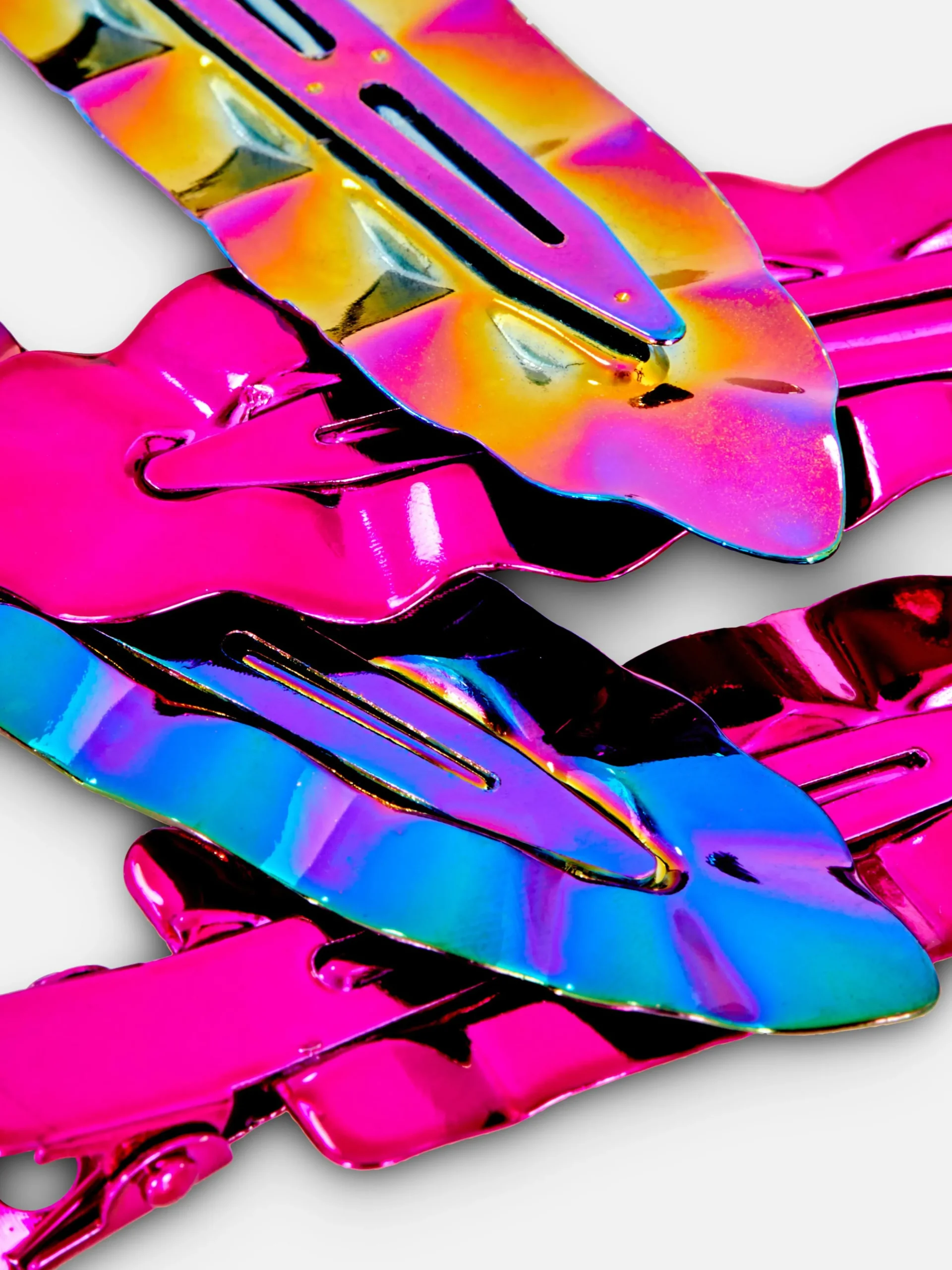 PS... Ganchos Cabelo S/ Marcas Metalizados