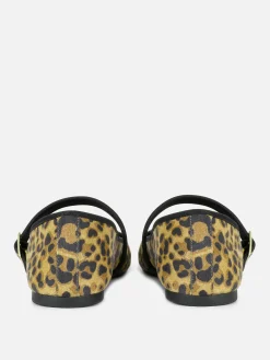 Sabrinas Mary Jane Padrão Leopardo