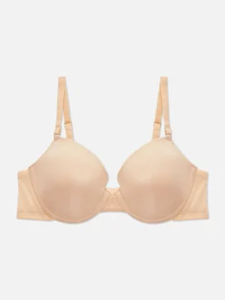 Sutiã T-shirt Acabamento Brilhante A-D