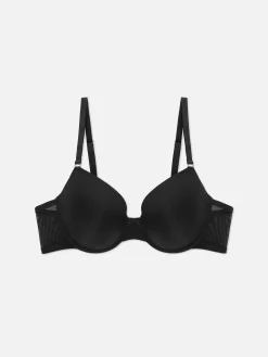 Sutiã T-shirt Almofadado Decotado A-D