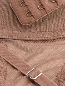 Sutiã T-shirt Rebordo Malha Rede Moderno