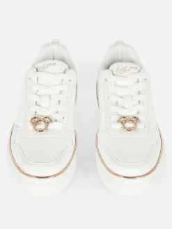 Ténis Cano Baixo Brilho Disney Mickey Mouse