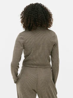 Top Fecho Correr 1/4 Conjunto Coordenado