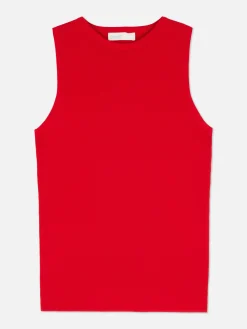 Top S/ Mangas Comprido Gola Redonda