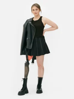 Top S/mangas Canelado Desportivo