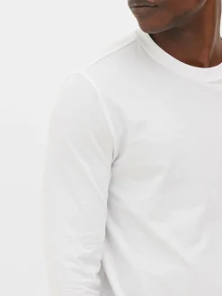 T-shirt Algodão Manga Comprida