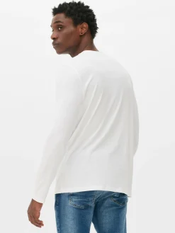 T-shirt Algodão Manga Comprida