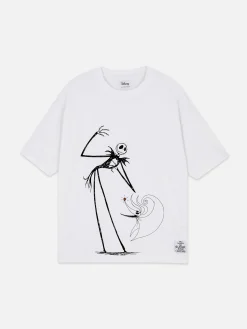 T-shirt Corte Grande Disney Tim Burton O Estranho Mundo De Jack